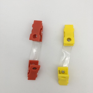 2019 Pas Cher <span class=keywords><strong>prix</strong></span> en plastique crochets clip d'insigne en plastique clip pour ceintures - Product Image 4