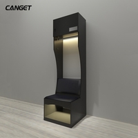 Casier de vestiaire en panneau stratifié compact HPL pour salle de sport et casier de sport de football