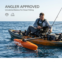 Système de stabilisation pour kayak à prix d'usine, flotteur orange en plastique pour canoë, barre d'équilibrage, extension marine