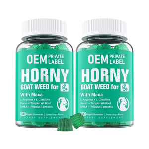 Gomitas de refuerzo de la <span class=keywords><strong>libido</strong></span> con logotipo personalizado para hombres y mujeres, gominolas con palmito de sierra, gominolas de hierbas de refuerzo de la <span class=keywords><strong>libido</strong></span> femeninas naturales - Product Image 1