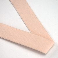 Bande élastique en polyamide antidérapante pour soutien-gorge, double face, douce, 15 mm, couleur personnalisée, pour lingerie