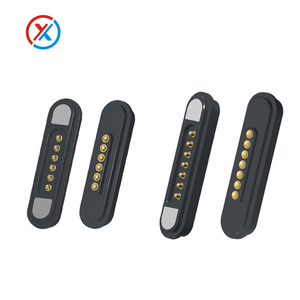 Hochwertiger Magnetischer Pogo-Pin-Steckverbinder mit 2, 3, 4, 5, 6, 7, 8, 9 Pins, 2,2 mm Abstand, Federbelasteter Magnetischer Pogo-Pin-Anschluss - Product Image 4