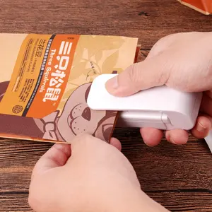 Mini Sealing Machine Snack Plastic Bag Sealer Hand Pressure Heat