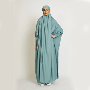 Ethnic prayer Dubai robe Kimono Muslim turban <b>dress</b> Islamic clothing traditional ethnic clothing - Product Image 5