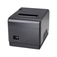 Impresora térmica de recibos Xprinter de 80mm, cortador automático de POS/ATM/CREDIT para supermercado, USB Serial LAN ESC, Comando de impresión en Stock