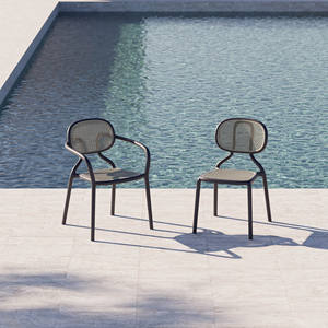 Silla de Comedor Apilable de Plástico Contemporánea Tilia para Gimnasio, Taller, Hogar y Bar - Product Image 6