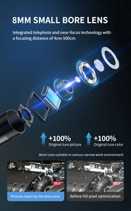 Endoscope NOYAFA NF-615 1080P 3,5 pouces 1m/5m/10m en option, écran couleur, étanche IP67, caméra d'inspection flexible - Product Image 5