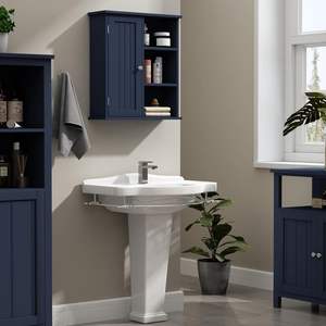 Armadio di stoccaggio a parete blu moderno con mensole per <span class=keywords><strong>mobili</strong></span> da <span class=keywords><strong>bagno</strong></span> <span class=keywords><strong>offerta</strong></span> di sconto disponibile - Product Image 6