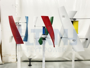 Generador de Energía Eólica de Eje Vertical Portátil, Kit Completo 220V 1KW 2KW 3KW 5KW 15KW 100KW - Product Image 4