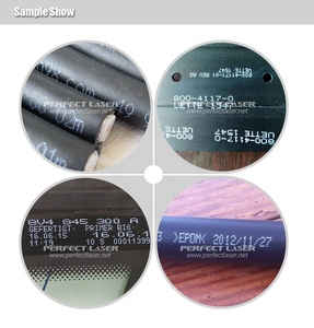 सही लेजर औद्योगिक ऑटो नोजल वॉशिंग लोगो दिनांक पीसी ग्लास धातु प्लास्टिक सफेद पीले बैच कोड पर बारकोड - Product Image 3