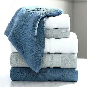 Monogram Customized Hotel Spa <b>Bath</b> <b>Set</b> Luxury Cotton Face Hand <b>Towel</b> With Embroidery - Product Image 4