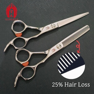 GONG BEN GTL Japan 440C Steel 6 Inch Ciseaux de <span class=keywords><strong>coupe</strong></span> de cheveux Ciseaux amincissants Ensemble de coiffure <span class=keywords><strong>Coupe</strong></span> de cheveux Garniture de cheveux <span class=keywords><strong>Coupe</strong></span> de cheveux Barber - Product Image 3