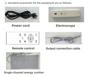 Equipo de cuidado de la salud de terapia complementaria de 9000V, masajeador de plástico para insomnio, estreñimiento, dolor crónico, fatiga - Product Image 5