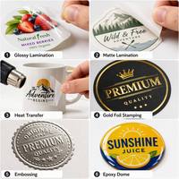 Etiquetas Adhesivas Personalizadas en Rollo con Logotipo 3D, Ecológicas, Resistentes al Agua y al Aceite, para Semillas de Frutas, Logística y Empaquetado de Alimentos