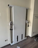 Poulie murale simple/double pour entraînement par câble |   Appareil d'entraînement fonctionnel avec miroir/écran de protection |   Machine de musculation compacte pour la maison et les salles de sport commerciales