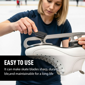 Aiguiseur de patins à glace Underice noir et rouge, tête d'aiguisage pour patins à glace, aiguisage et meulage en céramique, aiguiseur de patins à glace de <span class=keywords><strong>hockey</strong></span> sur glace - Product Image 6
