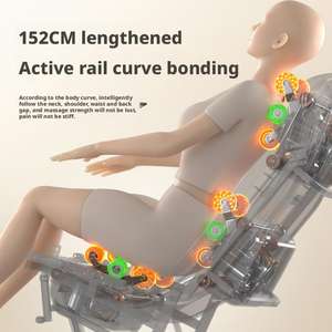 RENOVACARE Schwerelosigkeit Schlaf Pod Massage stuhl Ganzkörper 3D Core SL Track Waden fuß Taille Heizung Bluetooth 4D Manipulator - Product Image 6