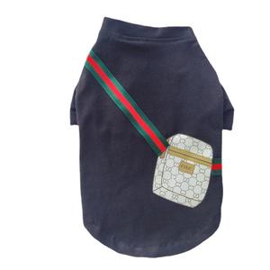 Nouveau T-shirt d'été léger et tendance pour chien <span class=keywords><strong>à</strong></span> manches courtes, style <span class=keywords><strong>sac</strong></span> <span class=keywords><strong>à</strong></span> <span class=keywords><strong>dos</strong></span>, pour bouledogues <span class=keywords><strong>français</strong></span> et chiens Teddy, vente en gros - Product Image 2