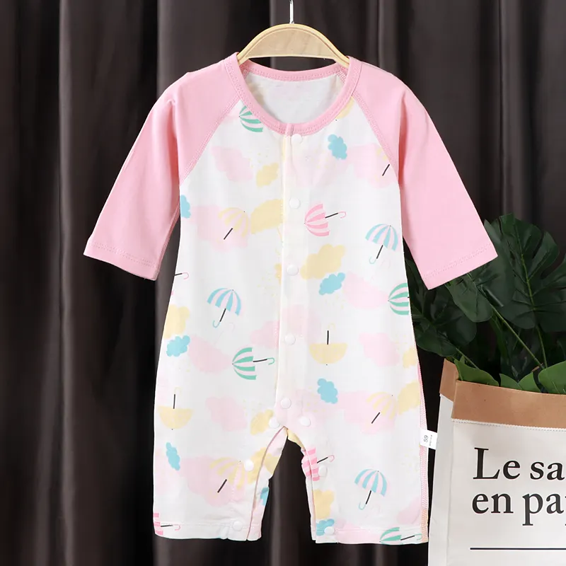 Factory Direct Supply Organic Clothes For Girl Baby Newborn Infant Bodysuit
