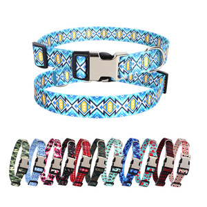 <span class=keywords><strong>Collar</strong></span> Personalizado de Fábrica para Mascotas, con Diseño Moderno de Camuflaje, Cuadros y Rayas, de Poliéster Suave, con Grabado, para Perros y Gatos - Product Image 3