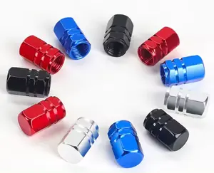 Aluminum Alloy Car Wheel Tire Valve Tyre Rim Stem Covers Airdust Waterproof For Automobiles Motorcycles Trucks Bikes