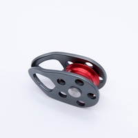 MingPin MP-DHL-005 Pulley Tunggal Aluminium Ultra-Ringan Langsung dari Pabrik 22KN Tali 13mm untuk Rappelling, Panjat Pohon, Penyelamatan, dan Penanganan Jatuh