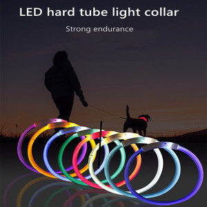 Groothandel Custom Usb Oplaadbare Led Pet Kragen Veiligheid Waterdicht Tpu Licht Voor Honden Katten Alle Maten - Product Image 4