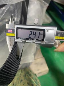 Sangle en polyester de 5 tonnes, 50 mm, couleur noire, sangle robuste de 105 g pour fixation à cliquet, arrimage de cargaison et sécurisation des charges - Product Image 2