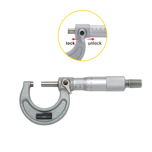 Versatile Digital Asimeto Micrometer Set Perfect for <b>Plastic</b> <b>Rubber</b> and Soft Material Measurement with Adjustable Force - Product Image 3