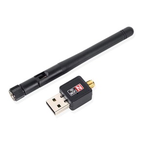 <span class=keywords><strong>802</strong></span>.<span class=keywords><strong>iin</strong></span> รับสัญญาณ WiFi USB พร้อมเสาอากาศ USB 2.0การ์ดเครือข่าย150Mbs เดสก์ท็อปอะแดปเตอร์ไร้สายสำหรับพีซี - Product Image 1