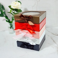 Kunden spezifische 16-teilige Magnetic Candy Chocolate Geschenk box mit PVC-Fenster, perfekt zum Branding
