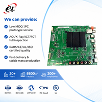 Servicio de Ensamblaje de PCB FR-4 para Electrónica Inteligente de Control Industrial, Fabricante con Acabado de Superficie de Cobre Pesado con Inmersión en Oro al 100%