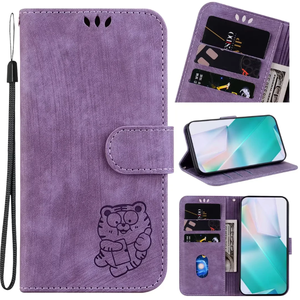 Funda de Cuero Mate con Diseño de Tigre para <span class=keywords><strong>iPhone</strong></span> 17 Air, 17E, 16E, 16, 15, 14, 13 Pro, 12 Mini, 11 Pro Max, X, XS, XR, 7, 8, 6 Plus, con Función de Soporte - Product Image 6