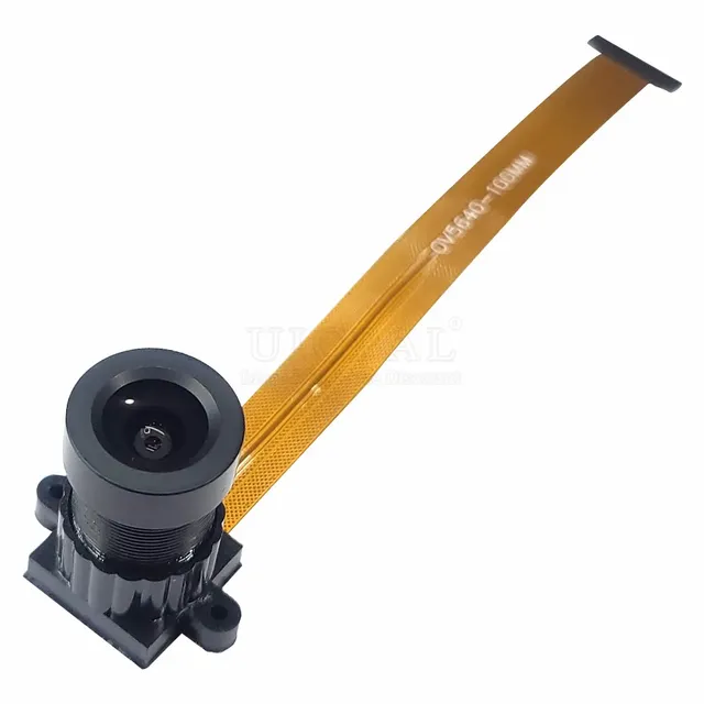 Custom 10CM OV5640 HD 5MP DVP Camera Module 24Pin 0.5MM Spacing 3.6MM Focus 75 Degrees Adjustable Electronic Components
