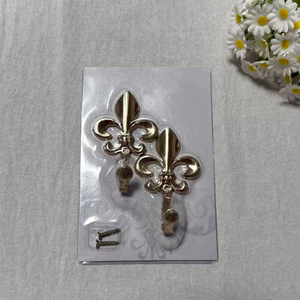 Jp Nhà Máy Trực Tiếp Cao Cấp Nhôm Hợp Kim Rèm Móc Nhiệm Vụ Nặng Nề Quá Khổ Thiết Kế Hiện Đại Tối Giản Tường Móc - Product Image 6