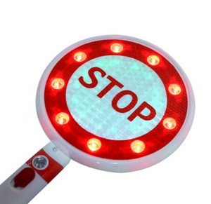 Segnali Stradali Riflettenti Ricaricabili, Luci LED di Stop e Svolta - Product Image 3