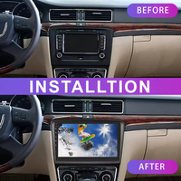 Écran Stéréo 2DIN 10,1 Pouces pour Skoda Superb, Compatible Android, Modèle Spécifique 2009-2013, Adaptation Précise