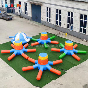 Jeux d'obstacles gonflables multicolores Sports nautiques pour adolescent adulte Jeu de sport gonflable d'escalade - Product Image 4