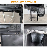 Ancrage anti-fatigue en aluminium pour triangle de toit RTT, type X, pour tente de toit, inerté à l'azote, à verrouillage simple, OEM