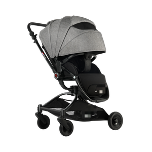 Passeggino Leggero e Pieghevole con Telaio in Lega di Alluminio Certificato CE, Seduta in Tessuto Oxford Traspirante e Parasole - Product Image 2
