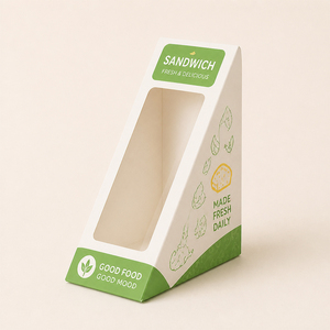 Scatole di Carta Personalizzate per <span class=keywords><strong>Sandwich</strong></span>, Confezioni per Alimenti da Asporto - Product Image 4