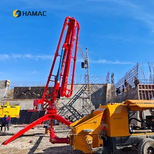 Lanceur de béton hydraulique HAMAC avec moteur, haute efficacité, certifié CE, équipement de construction mobile - Product Image 3