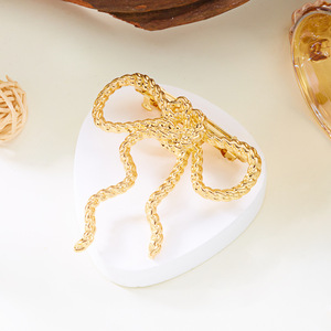 Fashionable Elegant European & American Style Metal Geometric Butterfly <b>Bow</b> Hairpins Alloy Barrettes <b>Clips</b> Party Jewelry - Product Image 2