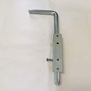 Loquet de porte galvanisé par boulon galvanisé par fer prolongé d'usine d'OEM de haute qualité et <span class=keywords><strong>crochet</strong></span> rond pour la porte d'oscillation - Product Image 6