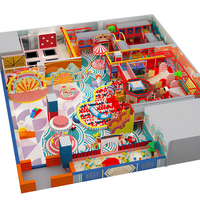 Solution clé en main pour jeux interactifs, hôtel-resort, équipement de terrain de jeux intérieur pour enfants, parc de trampolines, certifié EN ASTM, usine certifiée