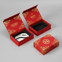 Boîte cadeau magnétique à rabat personnalisée avec logo, emballage rigide en carton de luxe avec insert en mousse sur mesure