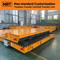 Chariot électrique sur rail robuste de 150 tonnes pour le transport de grandes pièces en atelier de construction navale