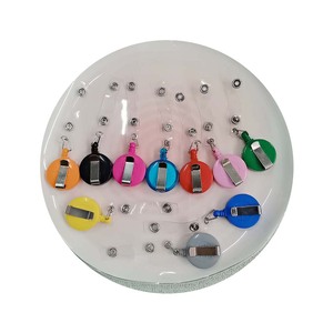 شارة ممرضة من الأكريليك قابلة للطي بكرة موضة بطاقات الأسماء وشارات الهوية حامل الشريط لورقة المرور حامل الشريط - Product Image 4