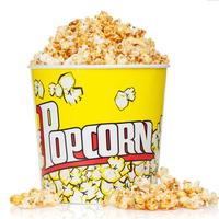 Support personnalisé Bol à pop-corn Offre Spéciale Récipient en plastique Seaux pour salle de cinéma Seau à pop-corn en papier jetable