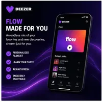 Deezer 12 mois, Musique Premium, Abonnement, Hifi, Écoute hors ligne 1 an